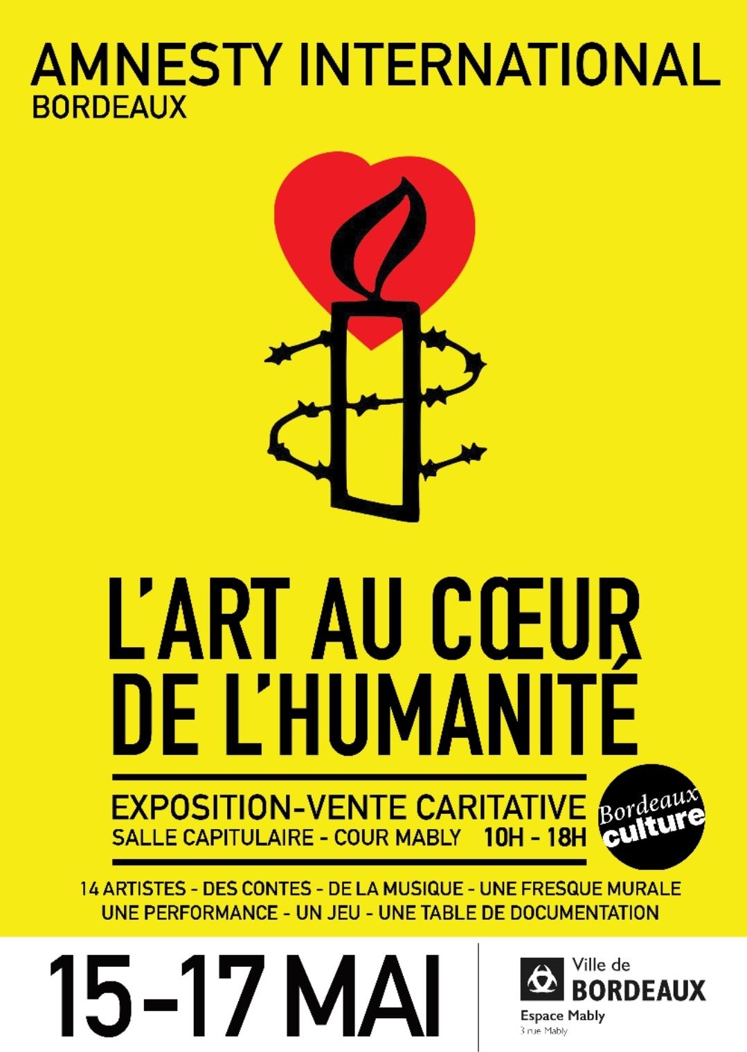 Expo – L&rsquo;art au coeur de l&rsquo;humanité